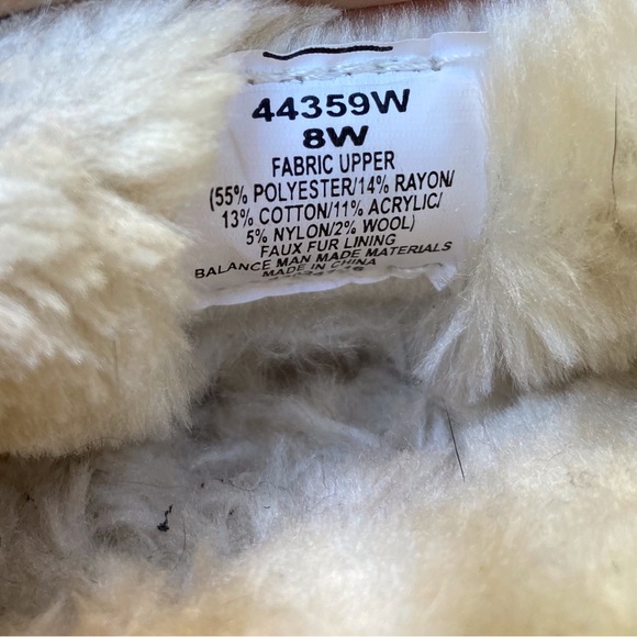 Minnetonka red plaid Lodge Trapper fur lined women's slippers size 8W holiday - Picture 5 of 7